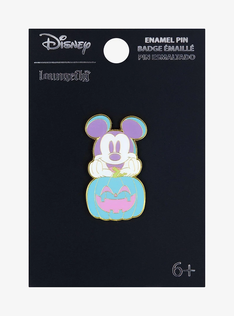 Disney Mickey Mouse Pastel Pumpkin Enamel Pin - BoxLunch Exclusive