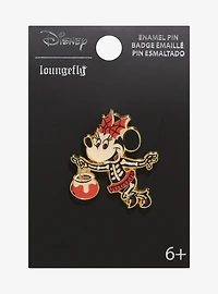 Loungefly Disney Minnie Mouse Skeleton Trick or Treat Enamel Pin — BoxLunch Exclusive