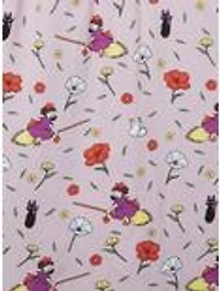 Studio Ghibli Kiki's Delivery Service Floral Kiki Allover Print Smocked Midi Dress — BoxLunch Exclusive