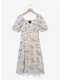 Harry Potter Hogwarts Icons Allover Print Smock Dress - BoxLunch Exclusive