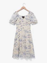 Harry Potter Hogwarts Icons Allover Print Smock Dress - BoxLunch Exclusive