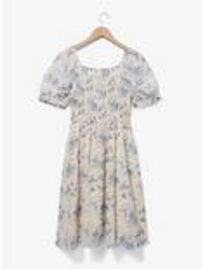 Harry Potter Hogwarts Icons Allover Print Smock Dress - BoxLunch Exclusive