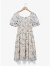 Harry Potter Hogwarts Icons Allover Print Smock Dress - BoxLunch Exclusive