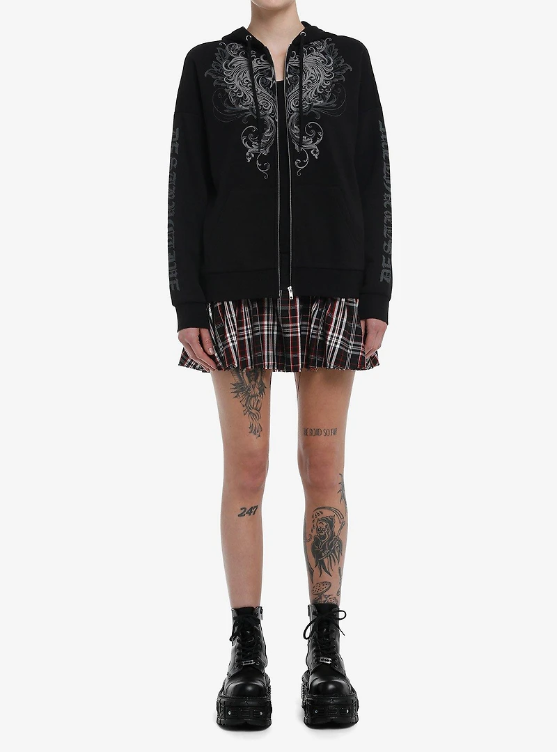 Social Collision Fallen Star Girls Hoodie