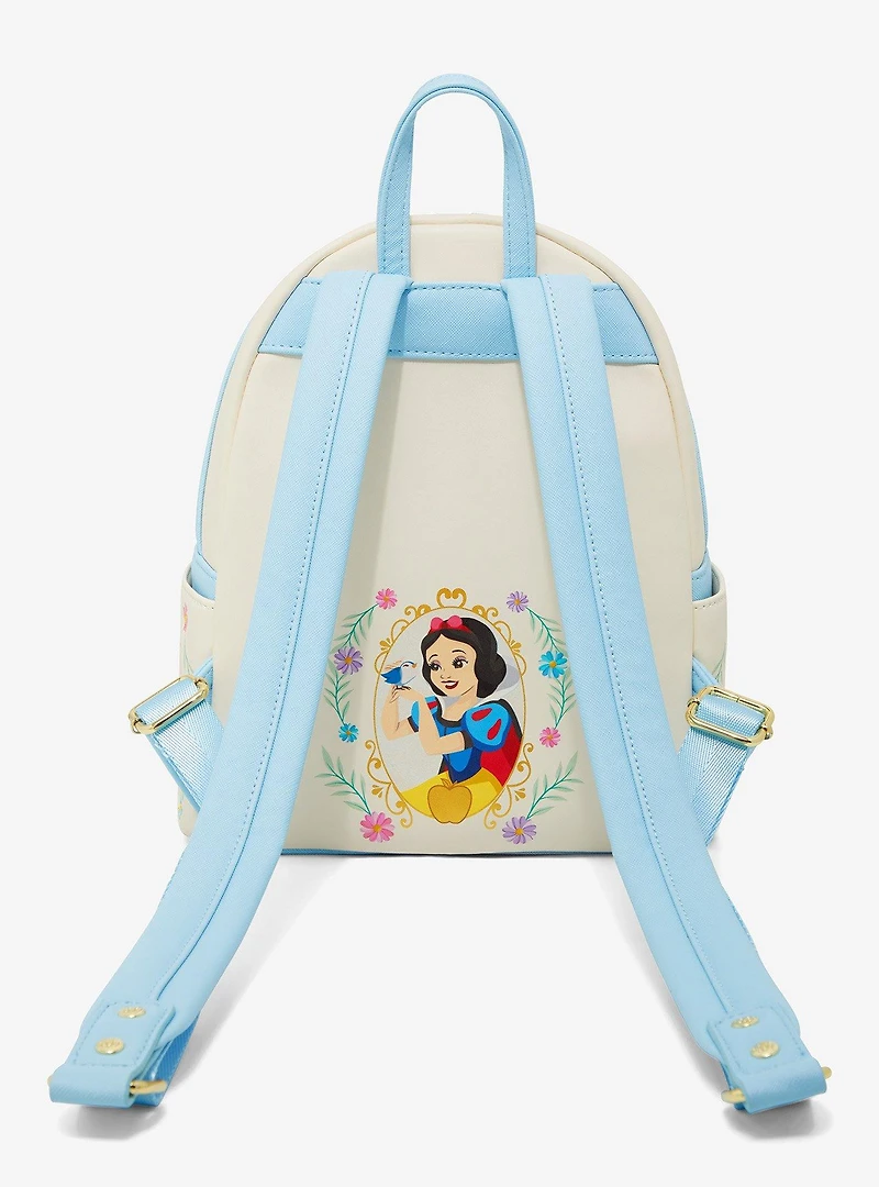Loungefly Disney Princess Frame Glitter Mini Backpack — BoxLunch Exclusive