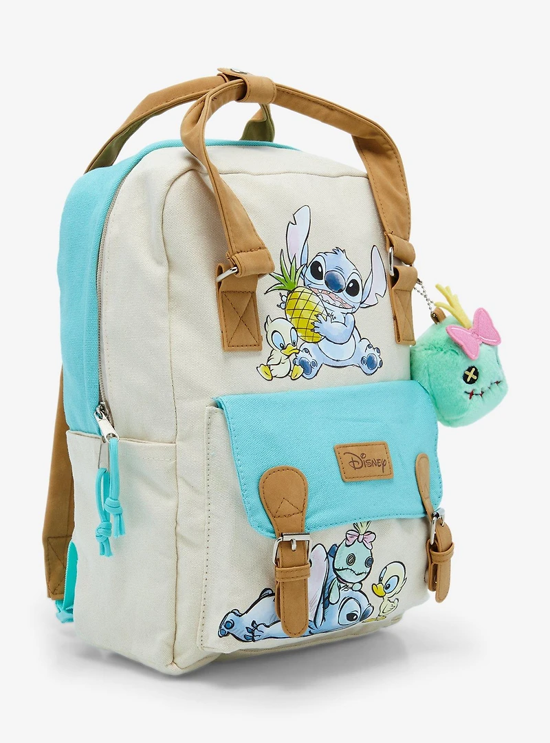 Disney Lilo & Stitch Duckling, Scrump, & Stitch Buckle Backpack — BoxLunch Exclusive