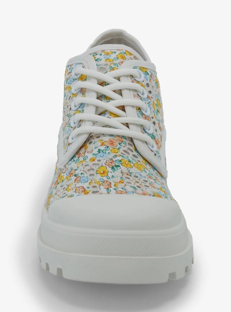 Chinese Laundry Floral Heeled Sneakers