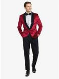 Burgundy Dinner Jacket