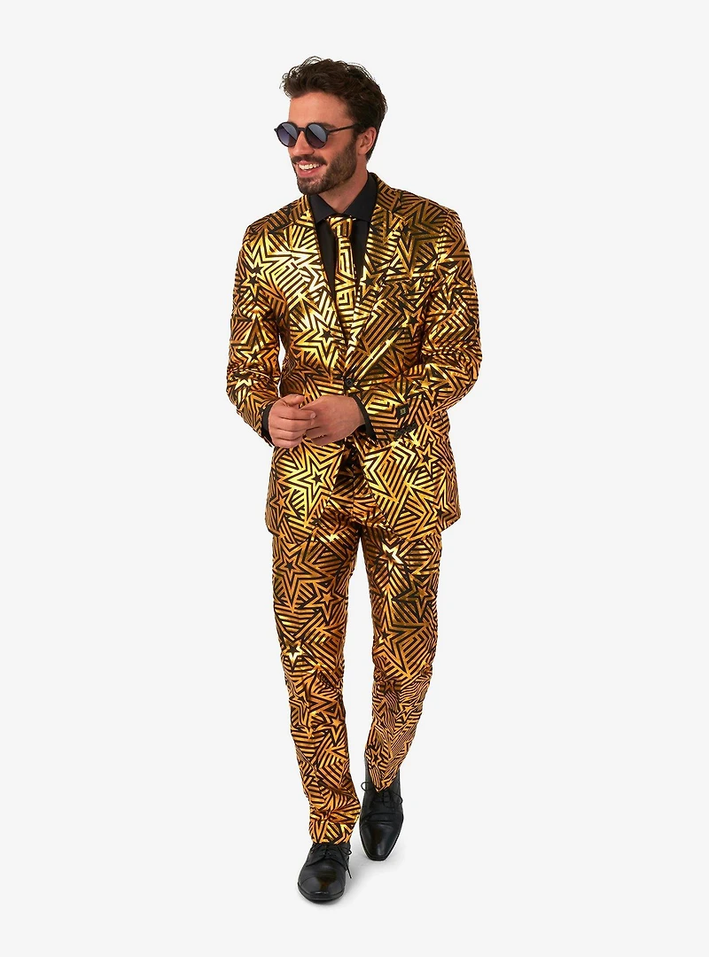 Golden Geo Star Suit