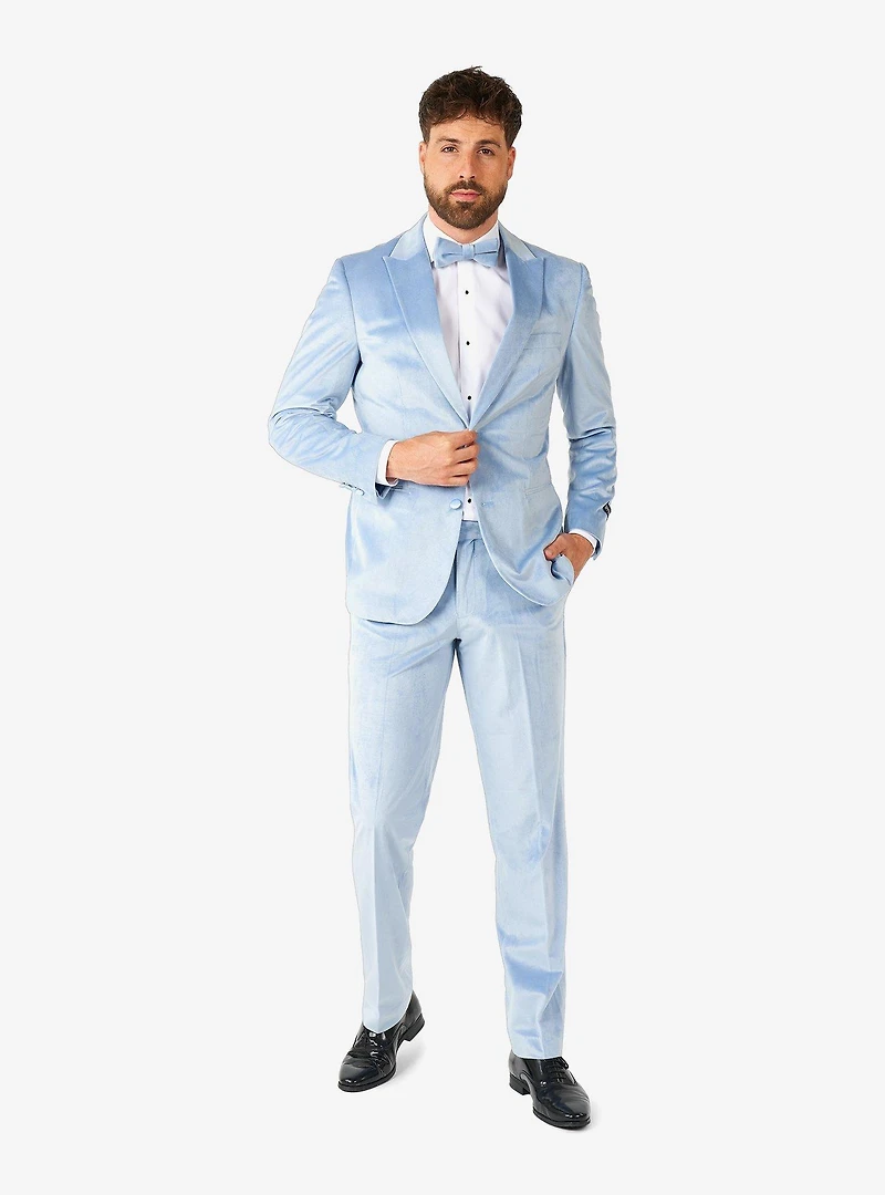 Vintage Blue Velvet Tuxedo