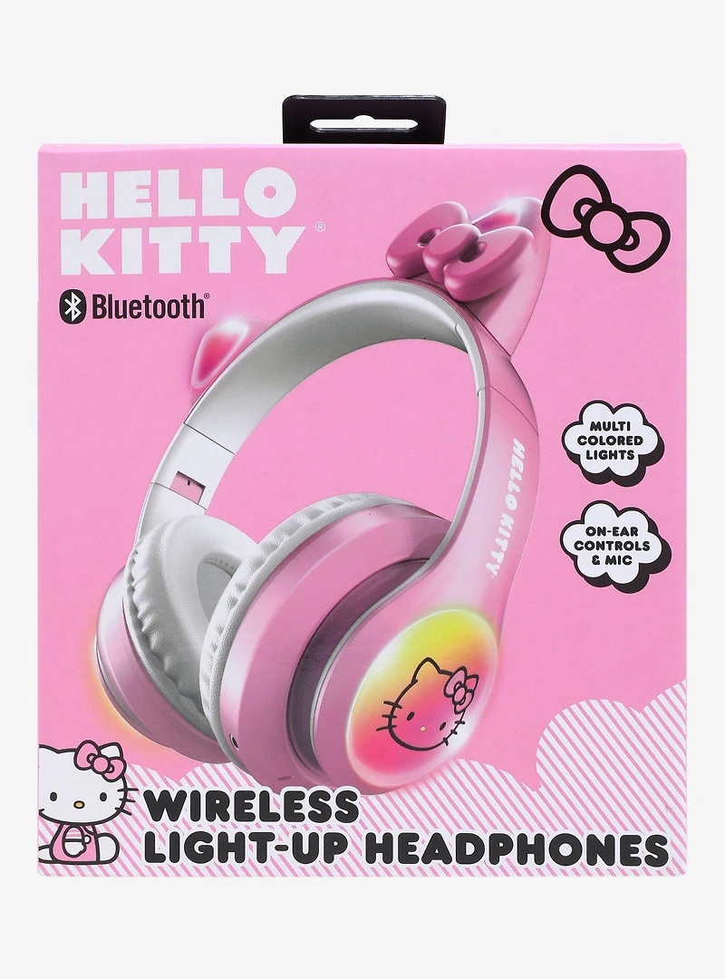 Hello Kitty Ears Light-Up Wireless Headphones
