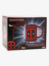 Marvel Deadpool Suit Sculpted Mug