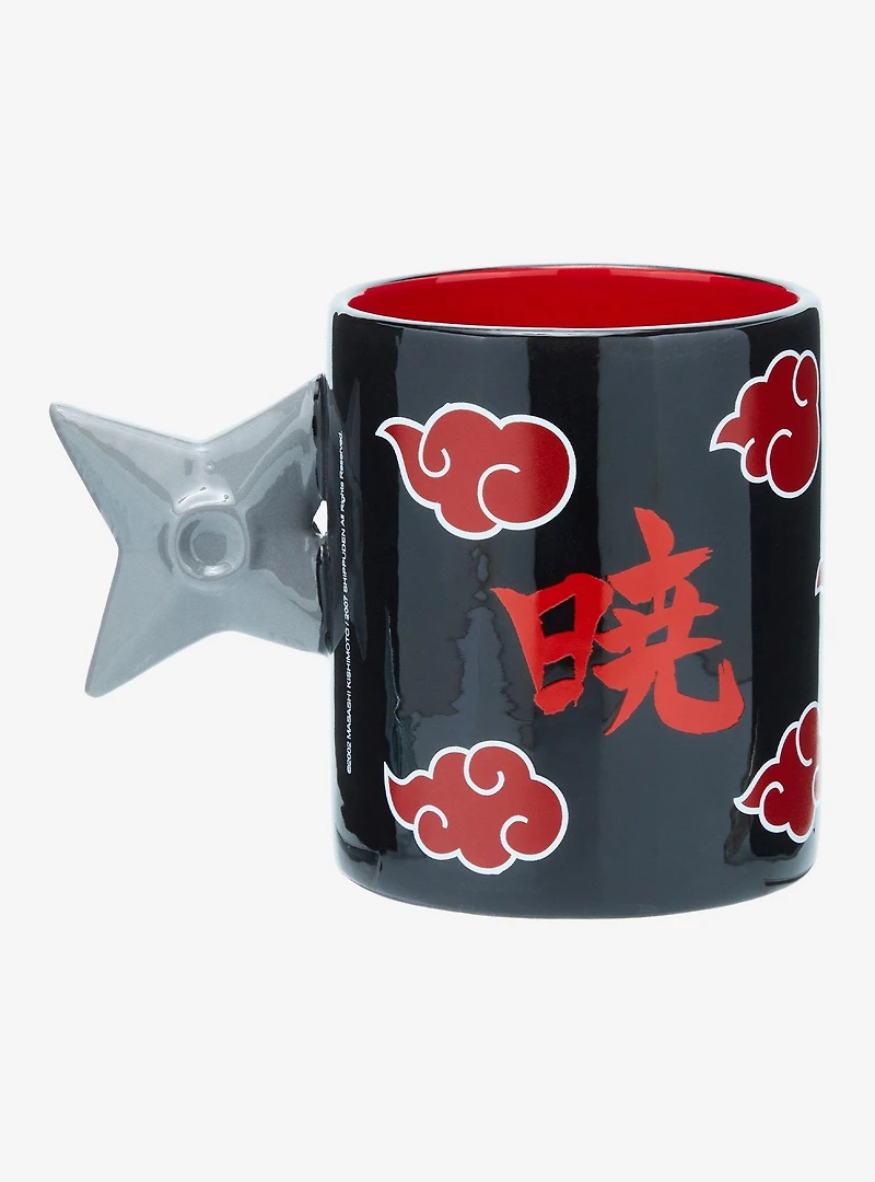 Naruto Shippuden Akatsuki Cloud Shuriken Mug