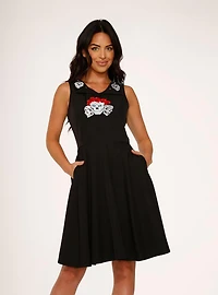 Black Skulls Dress