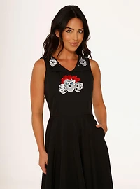 Black Skulls Dress