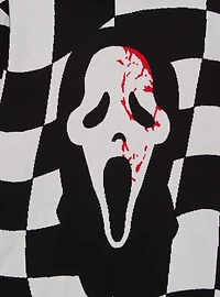 Ghostface Checkered Women's Sweater - BoxLunch Exclusive