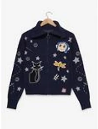 Coraline Icons Women's Zippered Sweater - BoxLunch Exclusive