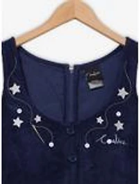 Coraline Embroidered Icons Corduroy Plus Tank Dress - BoxLunch Exclusive