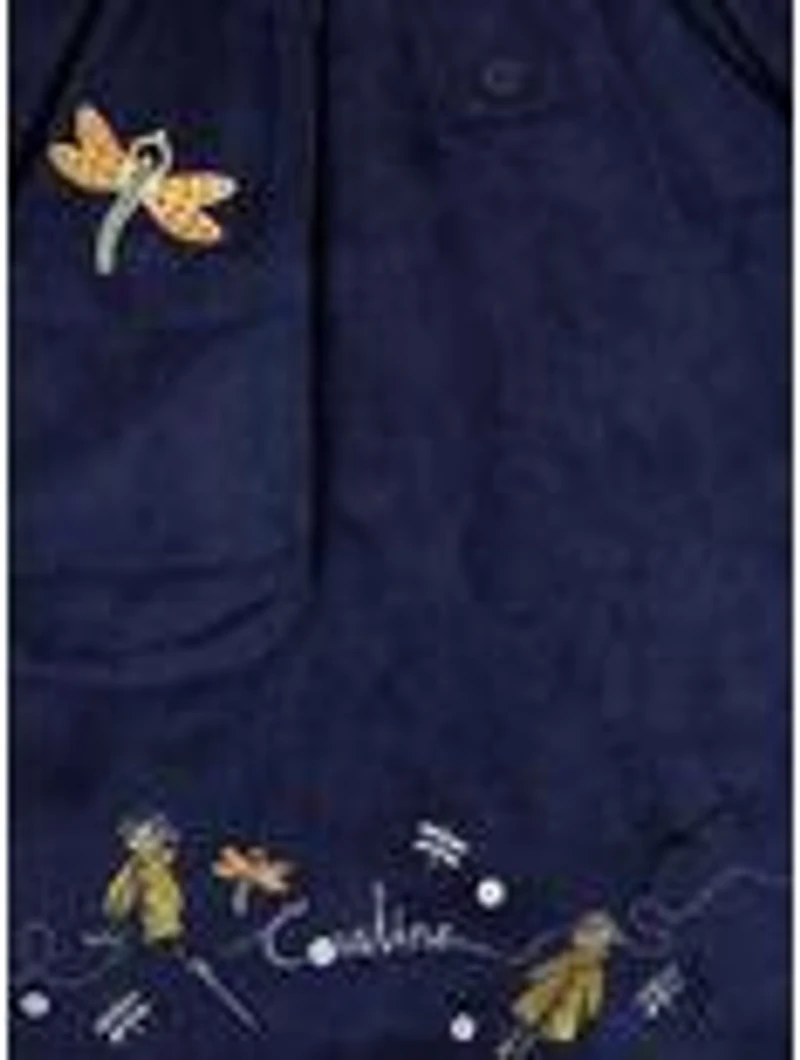 Coraline Embroidered Icons Corduroy Plus Tank Dress - BoxLunch Exclusive