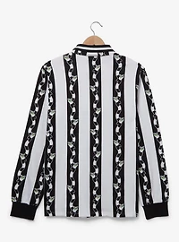 Beetlejuice Sandworm Striped Rugby Shirt - BoxLunch Exclusive