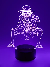 Otaku Lamps One Piece Monkey D. Luffy LED Lamp