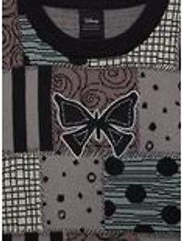 Her Universe Disney The Nightmare Before Christmas Sally Patterned Women's Plus Cropped Blouse - BoxLunch Exclusive