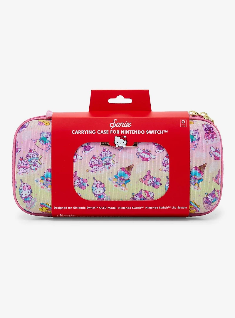 Sonix Hello Kitty And Friends Outer Space Nintendo Switch Carrying Case Hot Topic Exclusive