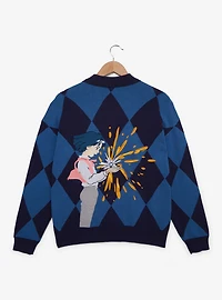Studio Ghibli Howl's Moving Castle Calcifer Collared Women's Cardigan — BoxLunch Exclusive