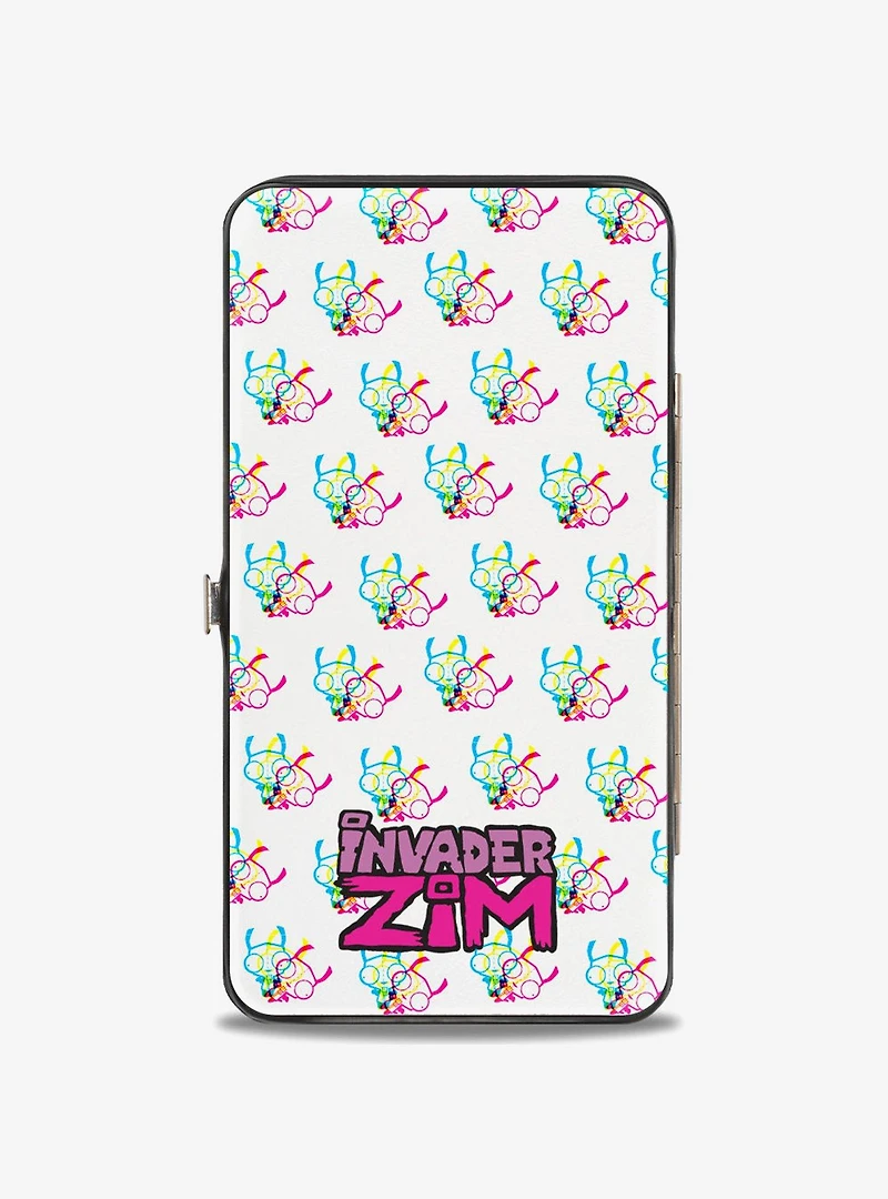 Invader Zim Rule The World Pose Hinged Wallet