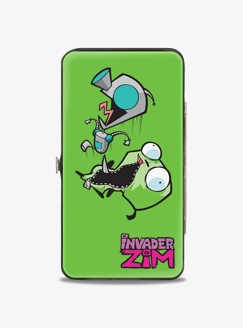 Invader Zim GIR Pose and Logo Hinged Wallet