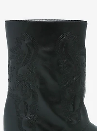 Azalea Wang Black Foldover Western Boots