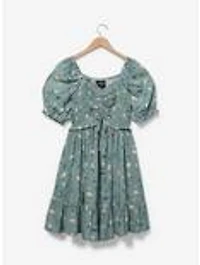 Harry Potter Dobby Floral Allover Print Smock Dress - BoxLunch Exclusive