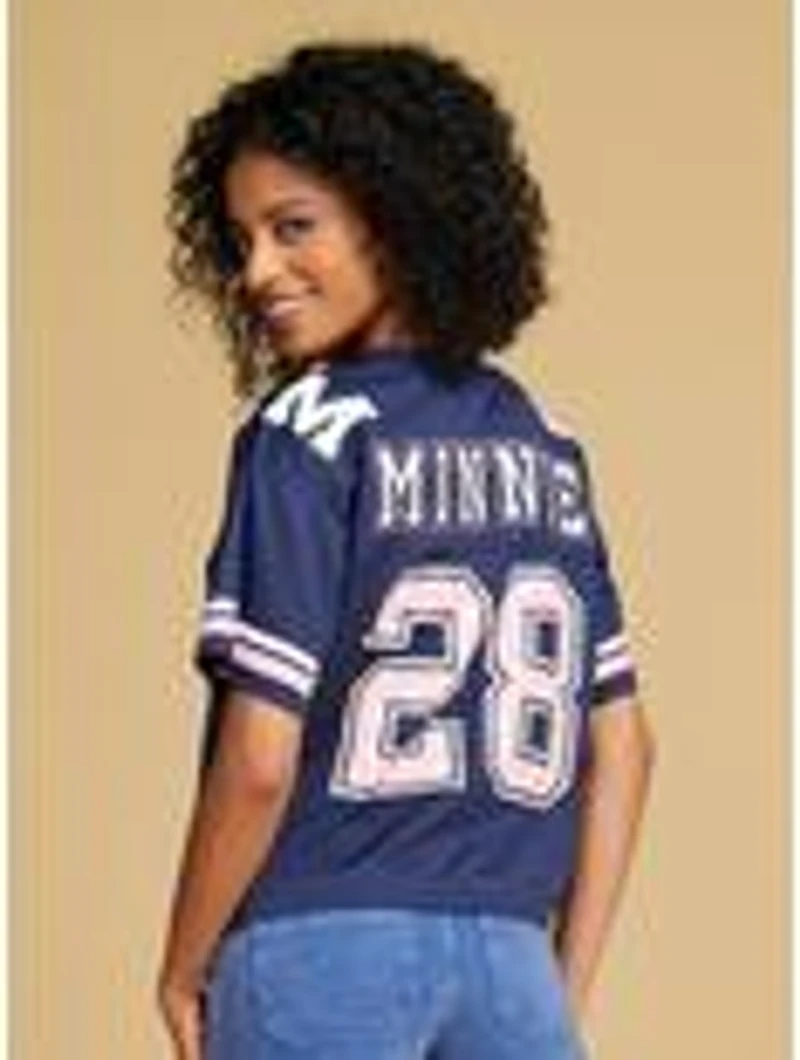 Disney Minnie Mouse Cropped Women's Football Jersey - BoxLunch Exclusive