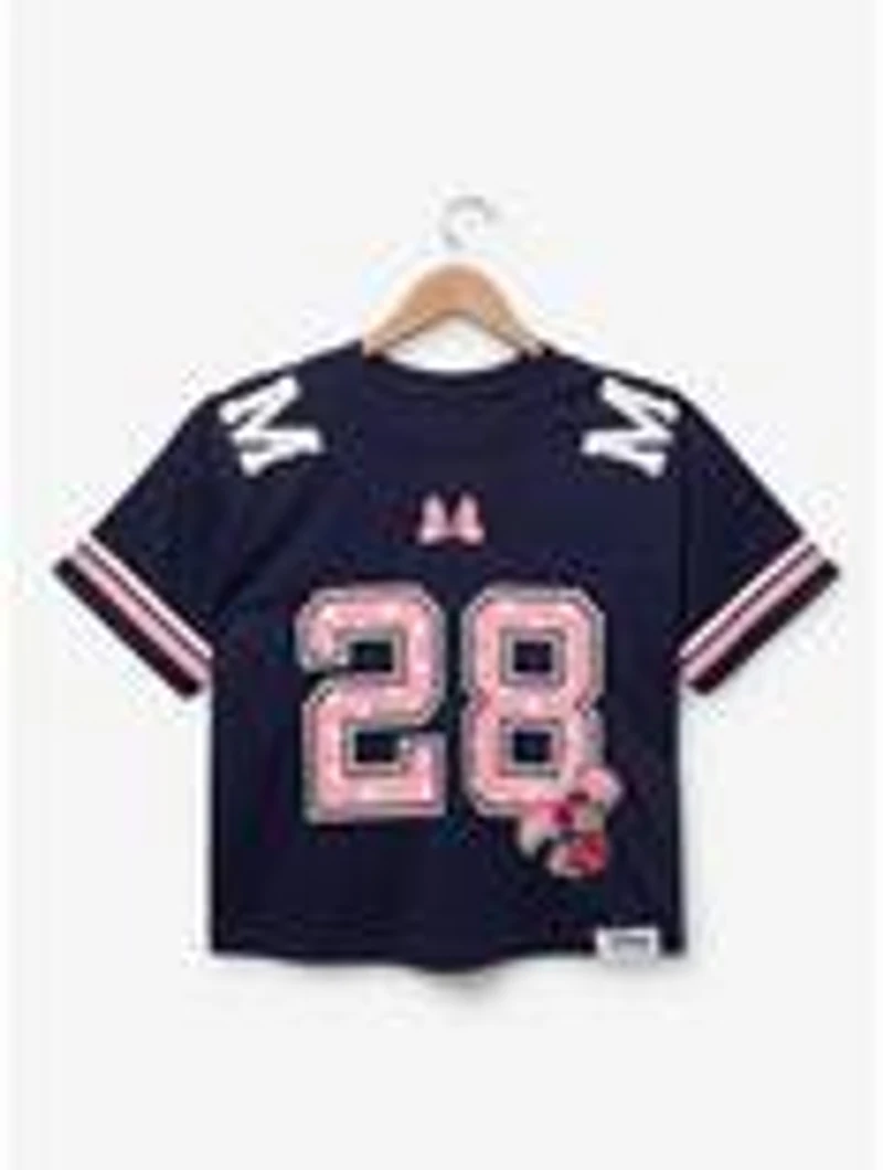 Disney Minnie Mouse Cropped Women's Football Jersey - BoxLunch Exclusive