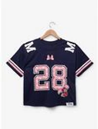 Disney Minnie Mouse Cropped Women's Football Jersey - BoxLunch Exclusive