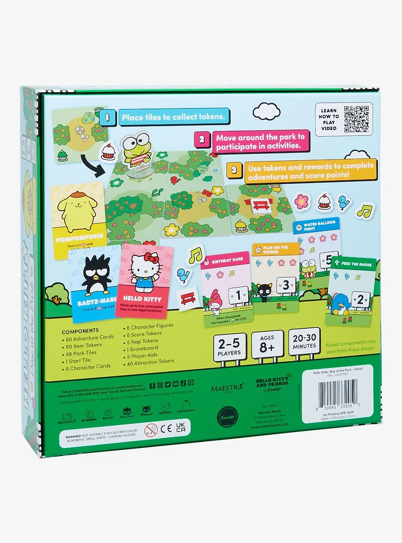 Hello Kitty: Day At The Park Board Game