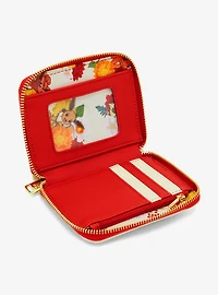 Loungefly Pokémon Charmander and Friends Floral Small Zip Wallet - BoxLunch Exclusive