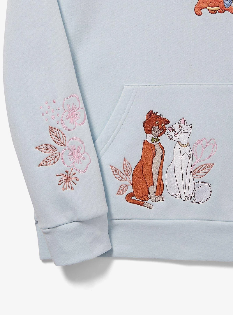Disney The Aristocats Characters Floral Hoodie - BoxLunch Exclusive