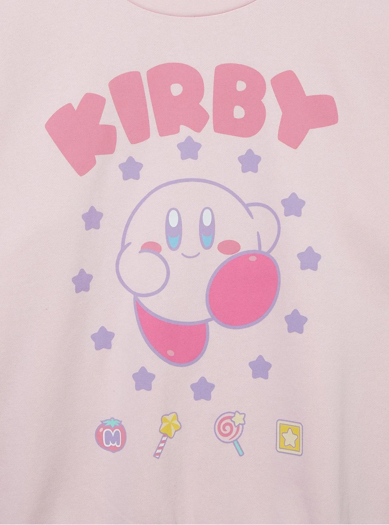 Nintendo Kirby Color Block Crewneck — BoxLunch Exclusive