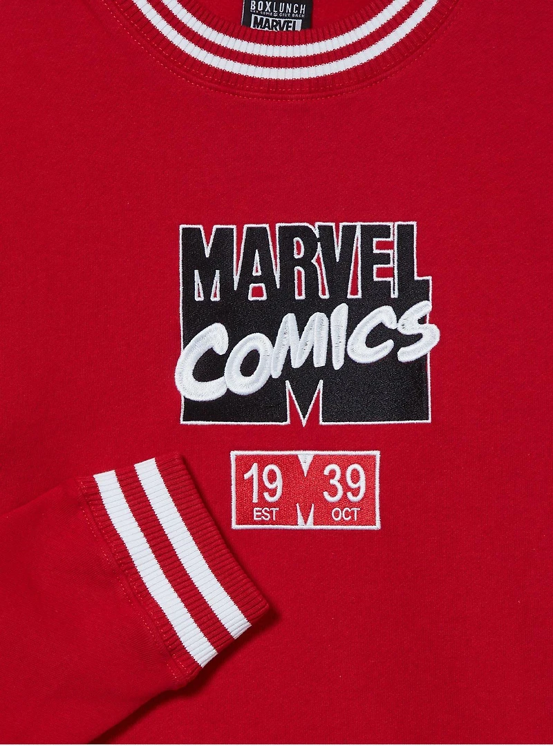 Marvel Comics Logo Crewneck - BoxLunch Exclusive