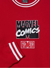 Marvel Comics Logo Crewneck - BoxLunch Exclusive