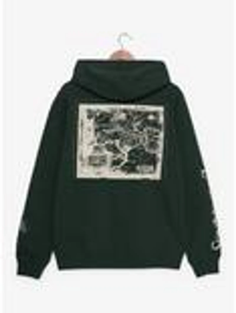 the Lord of Rings Icons Patchwork Hoodie - BoxLunch Exclusive