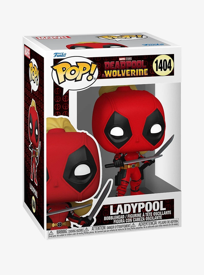 Funko Pop! Marvel Deadpool & Wolverine Ladypool Vinyl Bobblehead