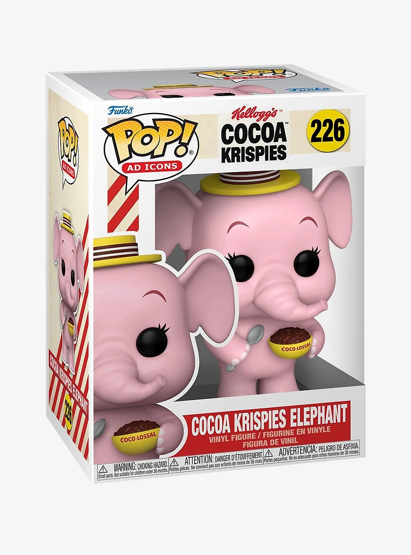 Funko Pop! Ad Icons Kellogg's Cocoa Krispies Elephant Vinyl Figure