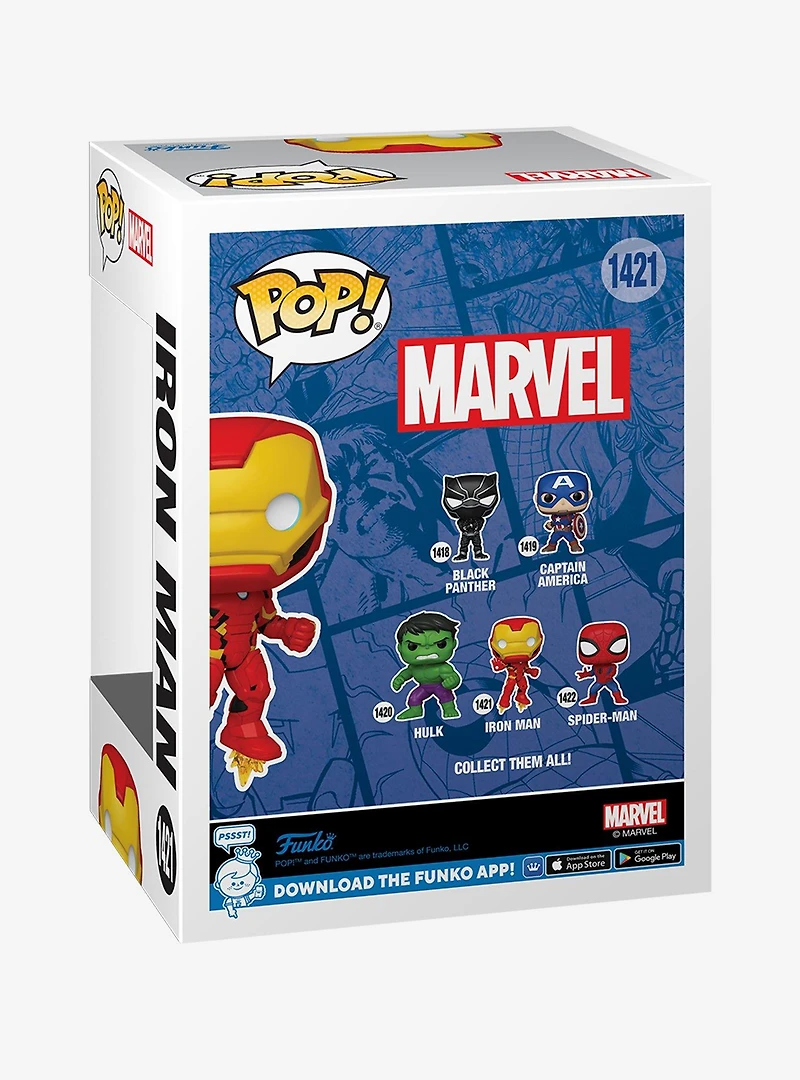 Funko Pop! Marvel Iron Man Vinyl Bobblehead