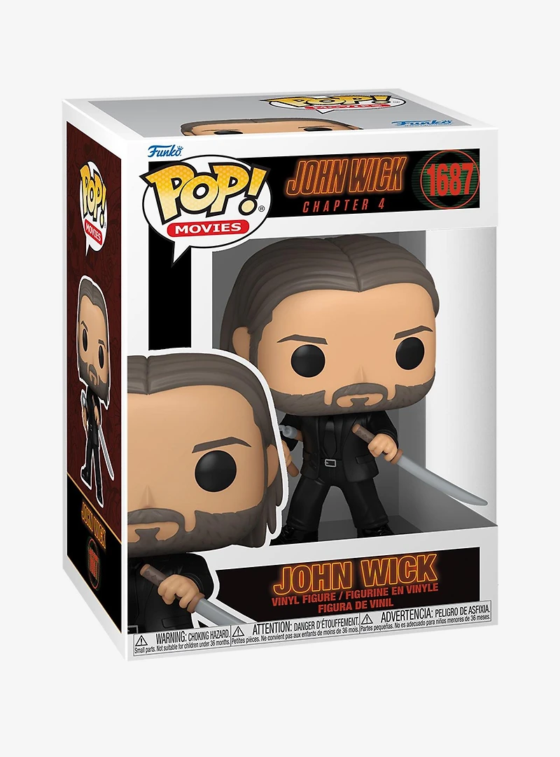 Funko Pop! Movies John Wick: Chapter 4 John Wick Vinyl Figure