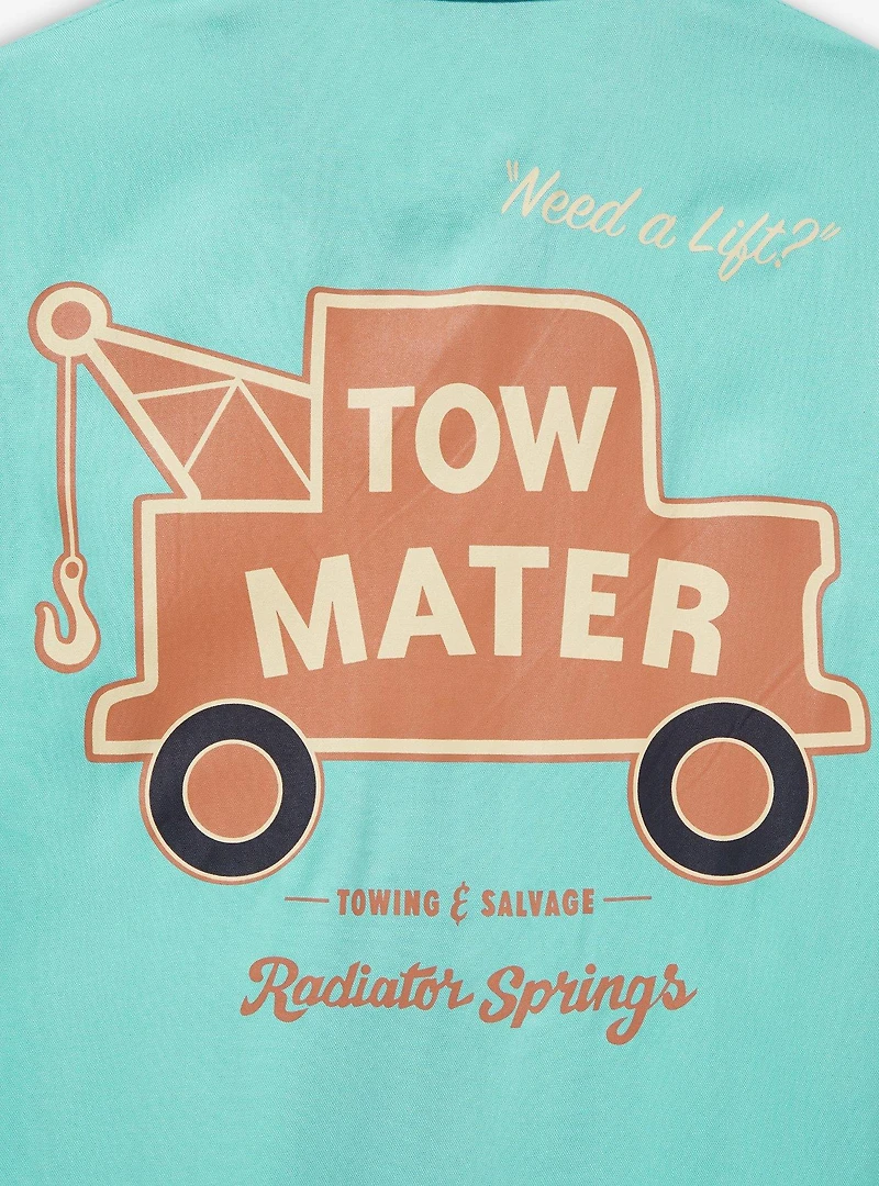 Cakeworthy Disney Pixar Cars Tow Mater Woven Button-Up Top