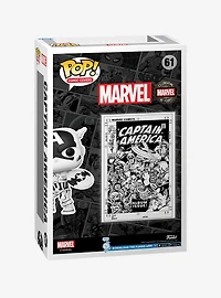 Funko Pop! Comic Covers Marvel Captain America 85th Anniversary Vinyl Figure