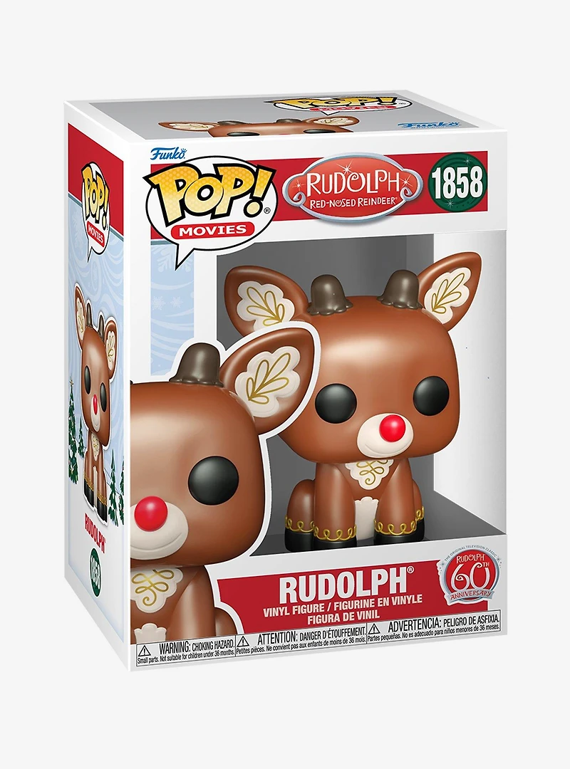 Funko Pop! Movies Rudolph The Red-Nosed Reindeer Rudolph Vinyl Figure
