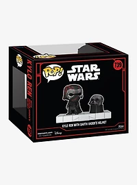 Funko Pop! Star Wars Kylo Ren with Darth Vader's Helmet Vinyl Figure